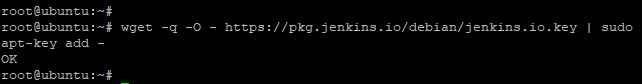 add Jenkins repository key