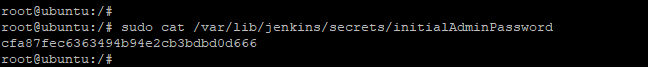 administrator password for Jenkins