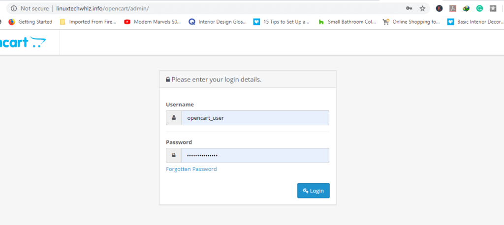 Install OpenCart on Ubuntu 18.04 - Tutorials and How To - CloudCone