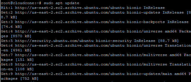 Update Ubuntu repositories
