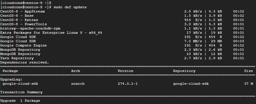 Install Podman n CentOS 8