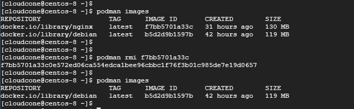 install podman on CentOS 8