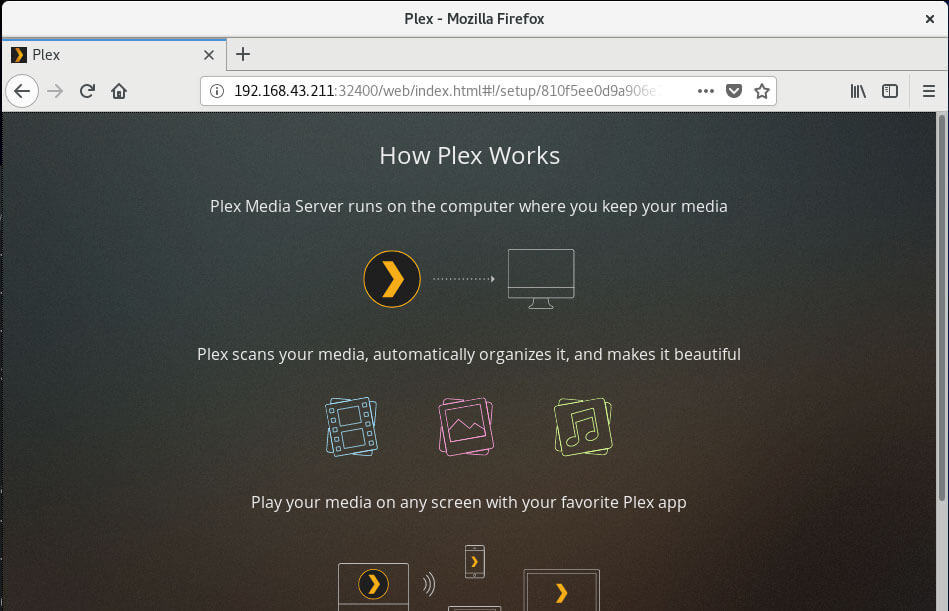 Plex media server