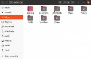 Purple motif icons Ubuntu 20.04