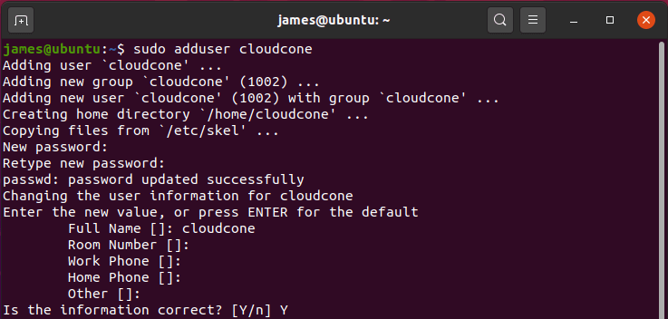 ubuntu add user to sudo group