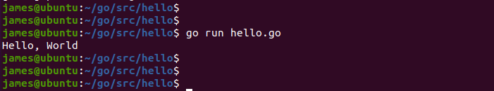Run-hello-world-program